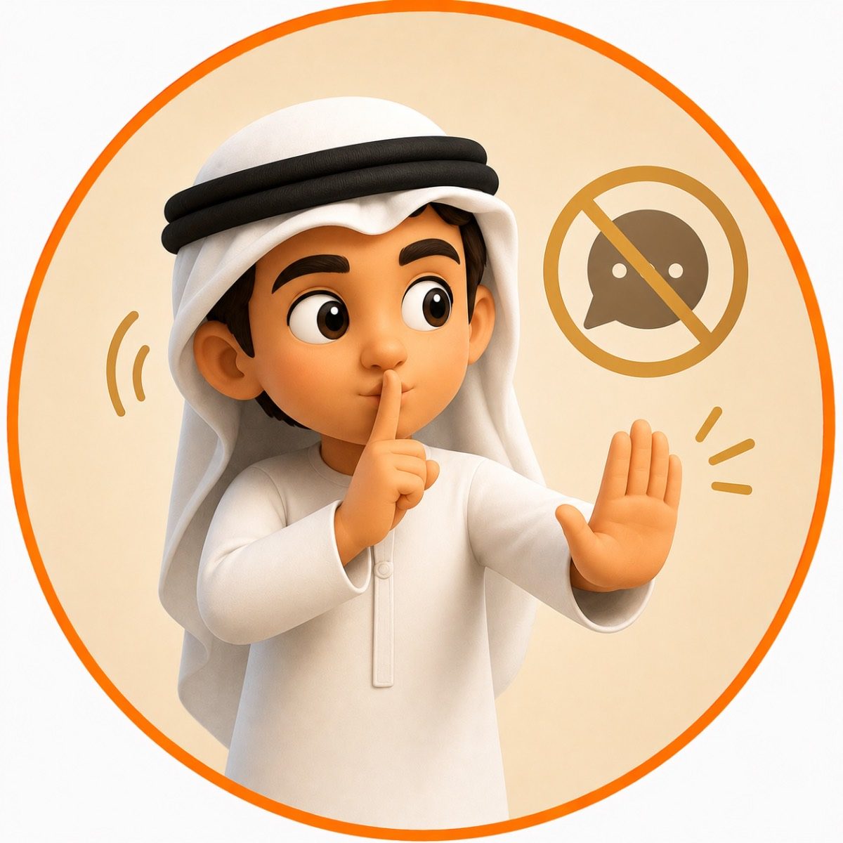ولا كلمة منوع